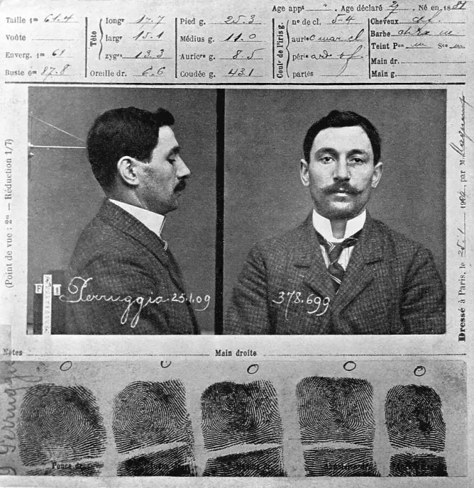 Framed Print : Vincenzo Perugia, Thief of the Mona Lisa Framed Print : Vincenzo Perugia, Thief of the Mona Lisa