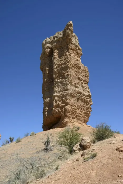 Framed Print : Vingerklip or Finger Rock, a 35m high limestone cliff, Kunene Region, Namibia Framed Print : Vingerklip or Finger Rock, a 35m high limestone cliff, Kunene Region, Namibia