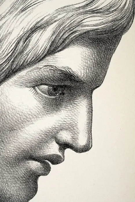 Framed Print : Vintage illustration Close up detail of the human face, nose, lips, eyes, forehead 19th Century Framed Print : Vintage illustration Close up detail of the human face, nose, lips, eyes, forehead 19th Century