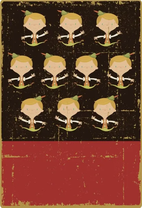 Framed Print : Vintage Ten Lords a Leaping Framed Print : Vintage Ten Lords a Leaping