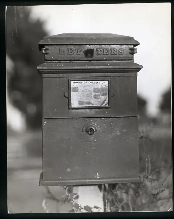 Framed Print : Vintage Mailbox Framed Print : Vintage Mailbox