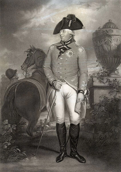 Vintage Portrait of King George III