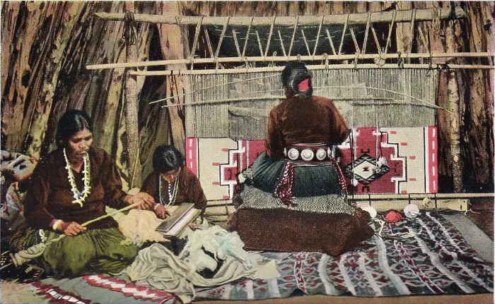 Framed Print : Vintage souvenir postcard, Navajo Nation, Indian Life in the Southwest series, 1937 Framed Print : Vintage souvenir postcard, Navajo Nation, Indian Life in the Southwest series, 1937