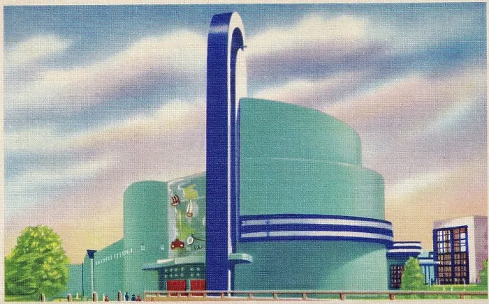Framed Print : Vintage souvenir postcard, New York City World's Fair, 1939 Framed Print : Vintage souvenir postcard, New York City World's Fair, 1939