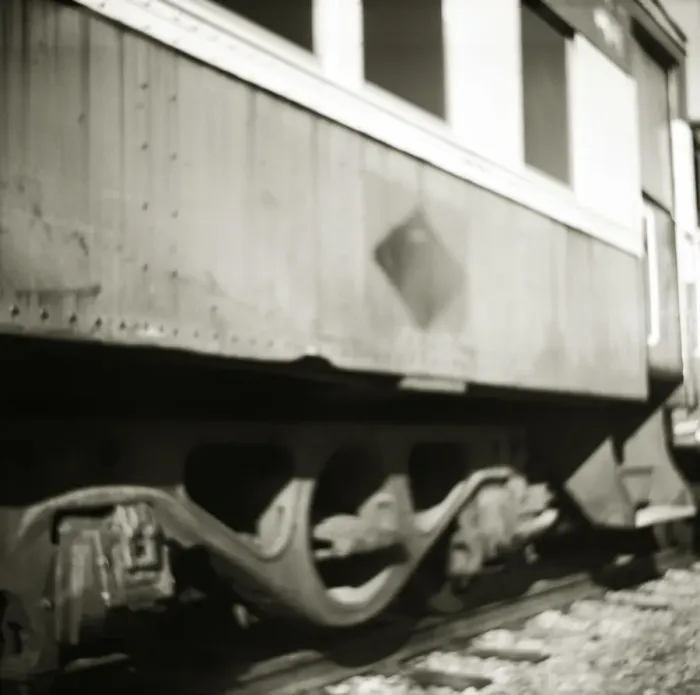 Framed Print : Vintage wooden railroad car, low section (B&W, soft focus) Framed Print : Vintage wooden railroad car, low section (B&W, soft focus)