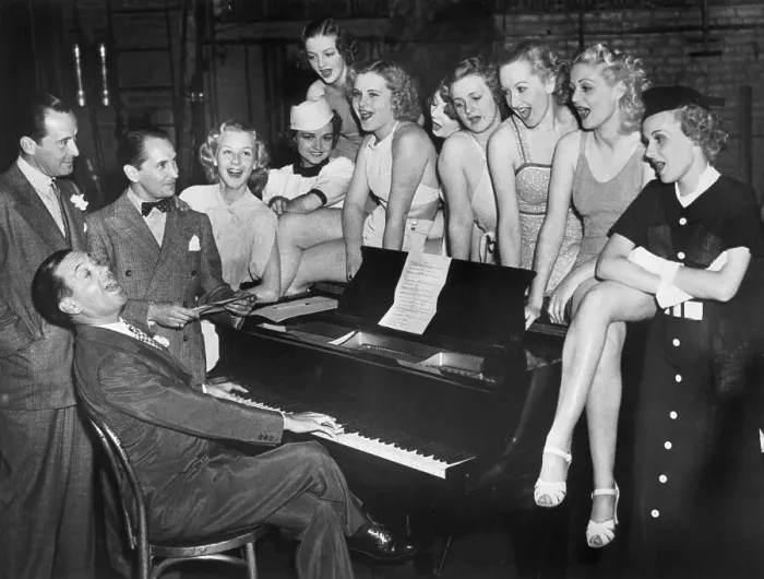 Framed Print : Vinton Freedley and Cole Porter Practice Framed Print : Vinton Freedley and Cole Porter Practice