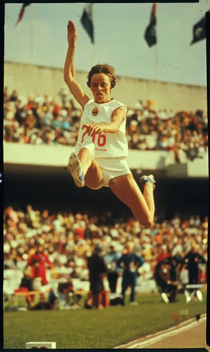 Framed Print : Viorica Viscopoleanu Jumping in the Long Jump Framed Print : Viorica Viscopoleanu Jumping in the Long Jump