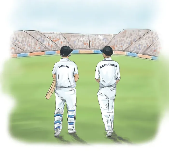 Framed Print : Virat illustration Framed Print : Virat illustration