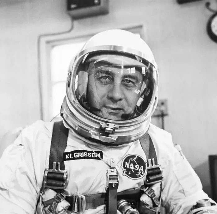 Framed Print : Virgil Grissom In Spacesuit / Headshoulder Framed Print : Virgil Grissom In Spacesuit / Headshoulder