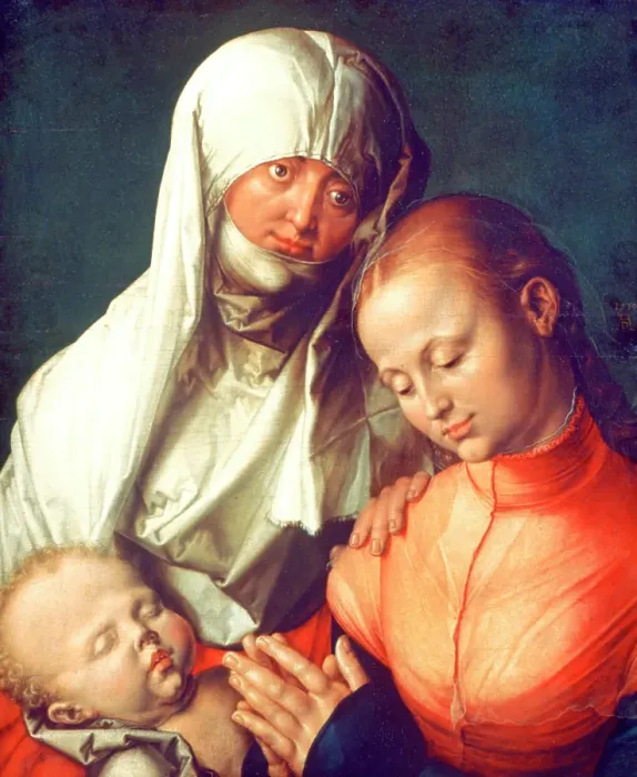 Framed Print : Virgin and Child with Saint Anne, c1519. Artist: Albrecht Dürer Framed Print : Virgin and Child with Saint Anne, c1519. Artist: Albrecht Dürer