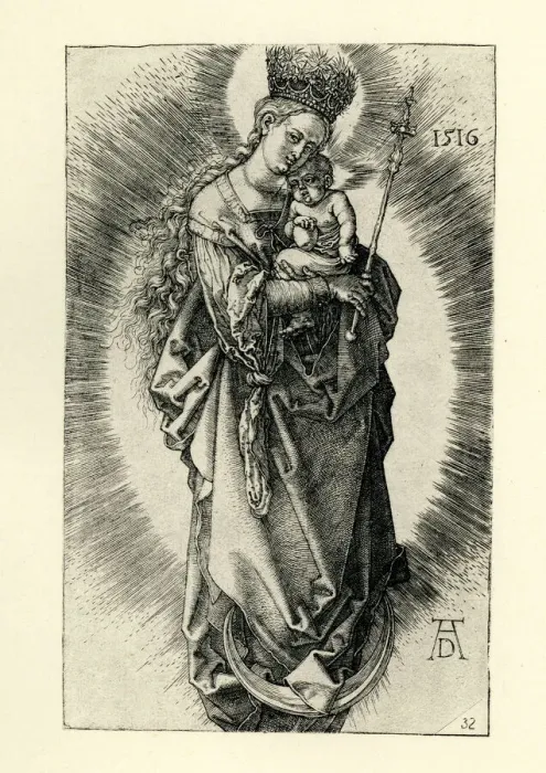 Framed Print : Virgin Mary and Baby Jesus