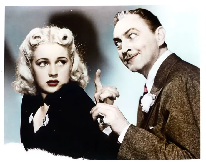 Framed Print : Virginia Bruce And John Barrymore In The Invisible Woman