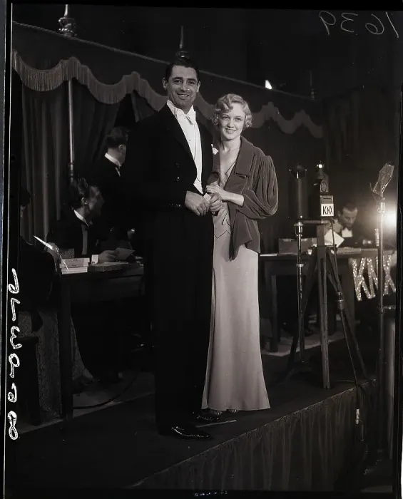 Framed Print : Virginia Cherrill and Cary Grant at Event Framed Print : Virginia Cherrill and Cary Grant at Event