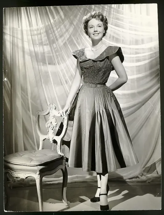 Framed Print : Virginia Gibson Modeling Taffeta Dress Framed Print : Virginia Gibson Modeling Taffeta Dress