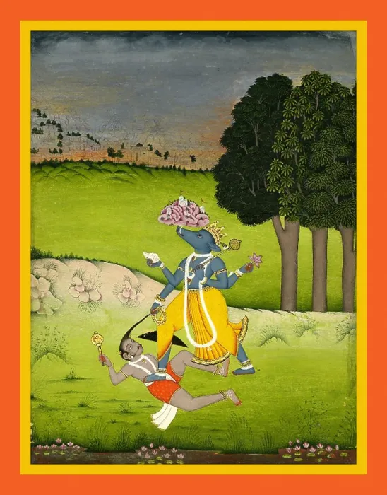 Framed Print : Vishnu in the form of Varaha Framed Print : Vishnu in the form of Varaha
