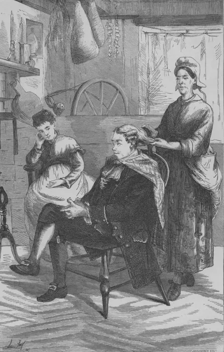 Framed Print : Visiting The Hairdresser