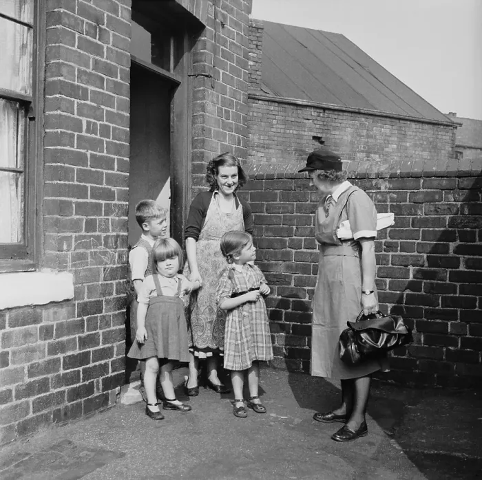Framed Print : Visiting Nurse