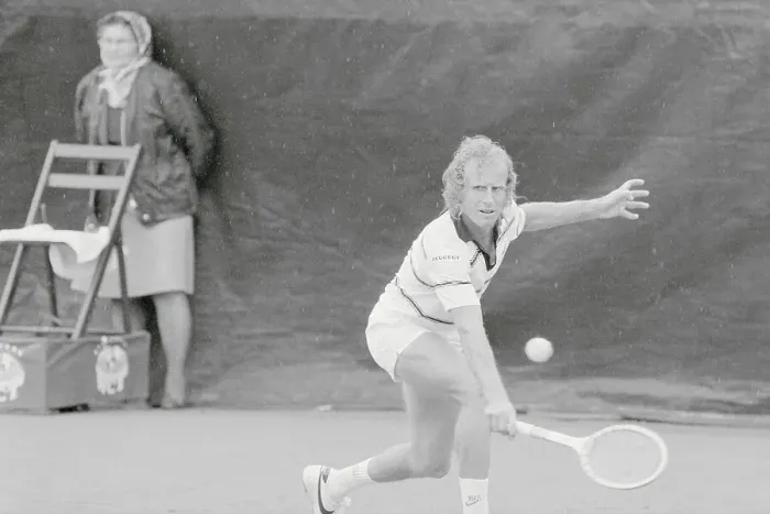 Framed Print : Vitas Gerulaitis In Action