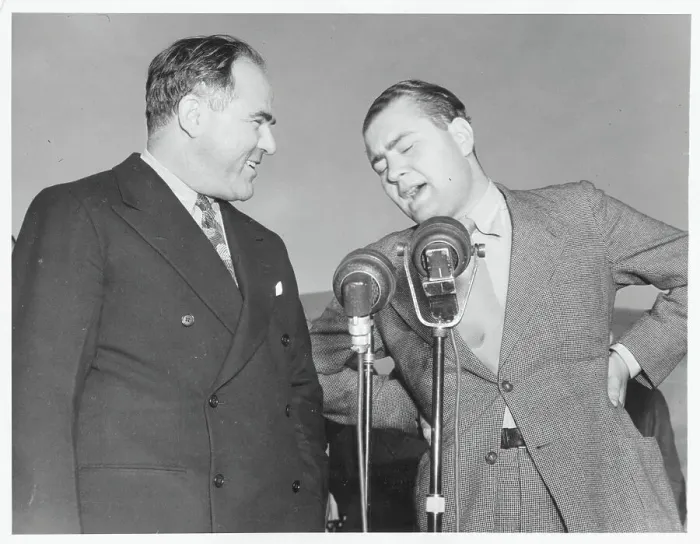 Framed Print : Vittorio Mussolini with Hal Roach Framed Print : Vittorio Mussolini with Hal Roach