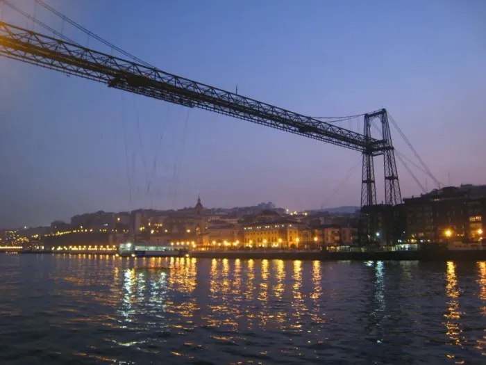 Framed Print : Vizcaya Bridge, Portugalete Framed Print : Vizcaya Bridge, Portugalete