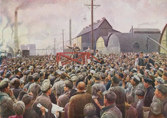Framed Print : Vladimir Ilich Lenin Speaking Framed Print : Vladimir Ilich Lenin Speaking