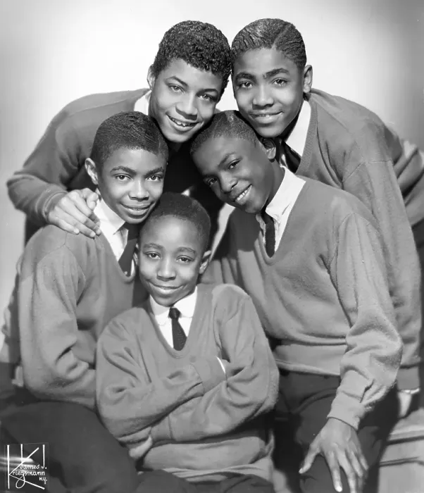 Framed Print : Vocal group The Schoolboys Portrait Framed Print : Vocal group The Schoolboys Portrait