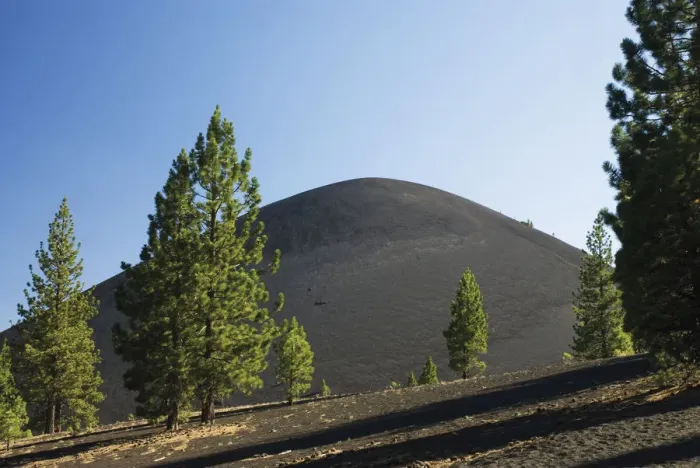 Framed Print : Volcanic Cinder Cone Lassen Volcanic National Park Framed Print : Volcanic Cinder Cone Lassen Volcanic National Park