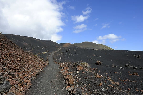 Volcanic landscape near Fuencaliente, La Palma, Canary Islands, Spain, Europe, PublicGround
