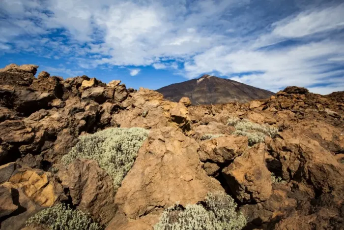 Framed Print : Volcanic landscape in Teide National Park Framed Print : Volcanic landscape in Teide National Park