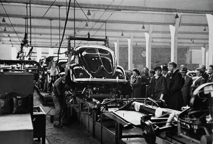 Framed Print : Volkswagen Factory Framed Print : Volkswagen Factory