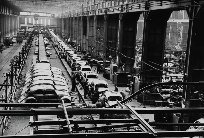 Framed Print : Volkswagen Plant Framed Print : Volkswagen Plant