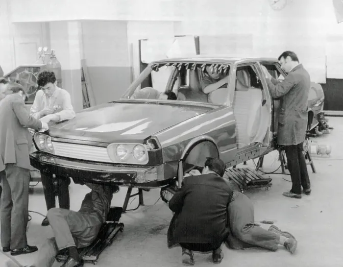 Framed Print : Volkswagen Showroom for the Press Framed Print : Volkswagen Showroom for the Press