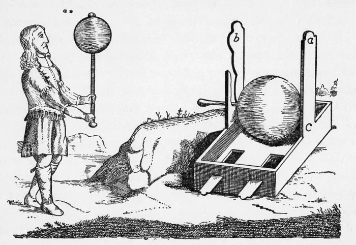 Framed Print : Von Guericke'S First Electrical Machine Framed Print : Von Guericke'S First Electrical Machine