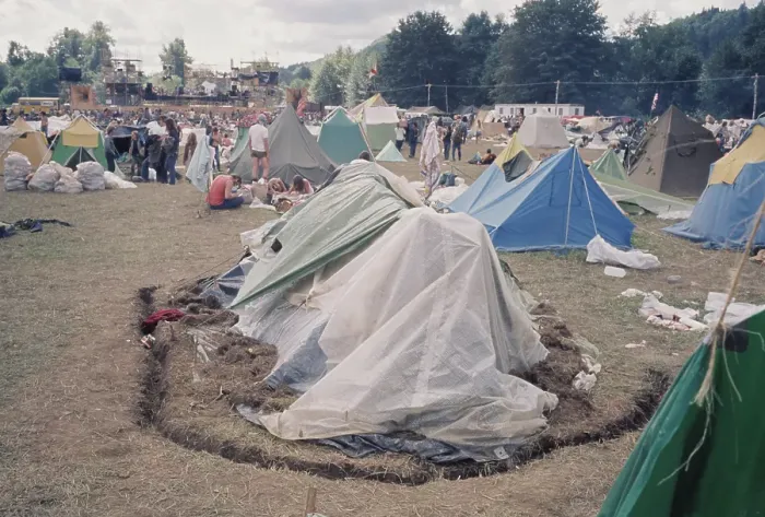 Framed Print : Vortex I: A Biodegradable Festival Of Life