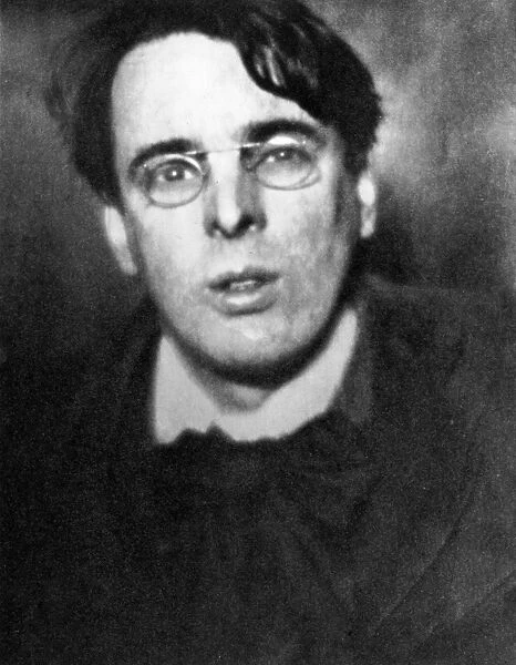 W B Yeats. 24th January 1908: Irish poet, dramatist, mystic, Nobel laureate