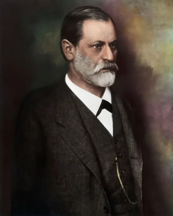 Framed Print : Waist-Up Photo Of Sigmund Freud Framed Print : Waist-Up Photo Of Sigmund Freud