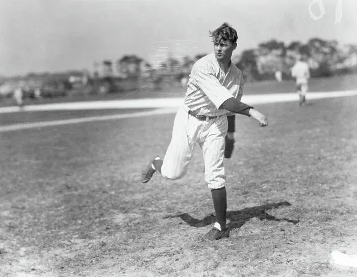 Framed Print : Waite Hoyt Pitching Framed Print : Waite Hoyt Pitching