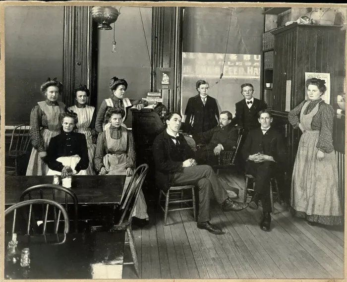 Framed Print : Waiters & Waitresses Of Waltham, Ma Framed Print : Waiters & Waitresses Of Waltham, Ma