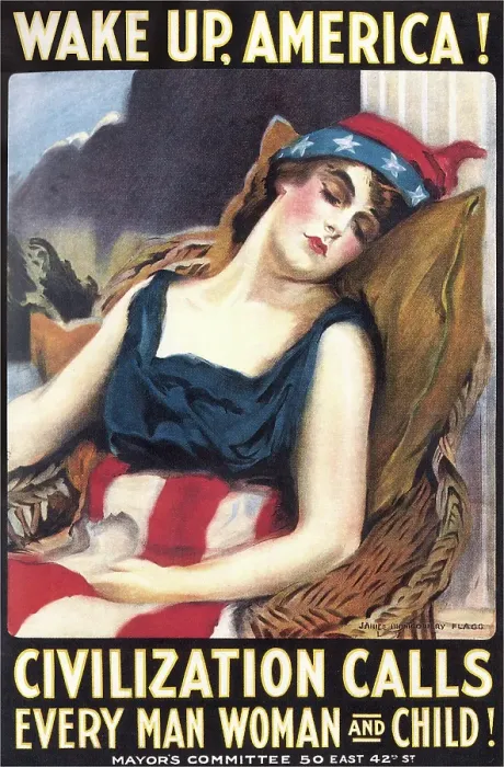 Framed Print : Wake Up, America! Poster Framed Print : Wake Up, America! Poster