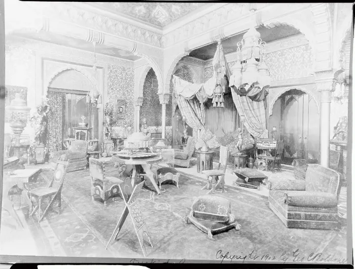 Framed Print : Waldorf Astoria Turkish Room