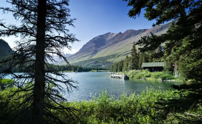 Framed Print : A Walk Around Swiftcurrent Lake at Many Glacier, Glacier National Park Framed Print : A Walk Around Swiftcurrent Lake at Many Glacier, Glacier National Park