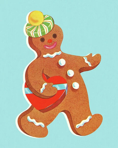 Walking Gingerbread Man