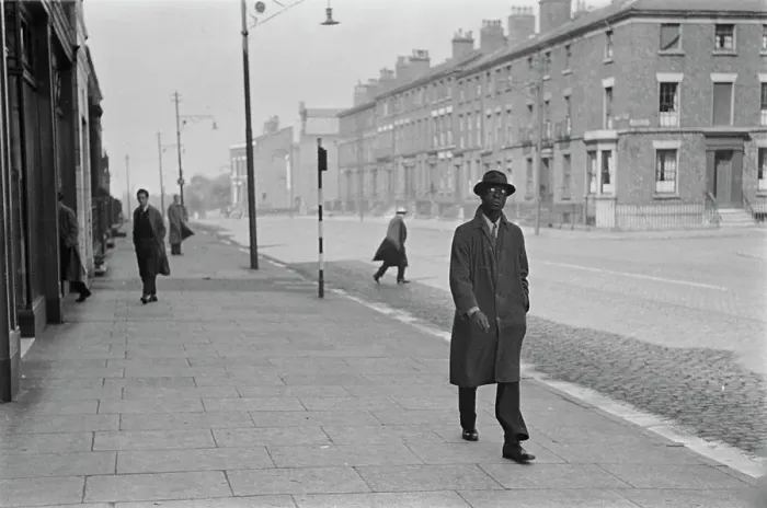 Framed Print : Walking on The Street Framed Print : Walking on The Street