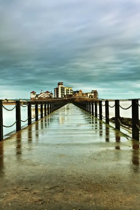 Framed Print : Walkway reflections Framed Print : Walkway reflections