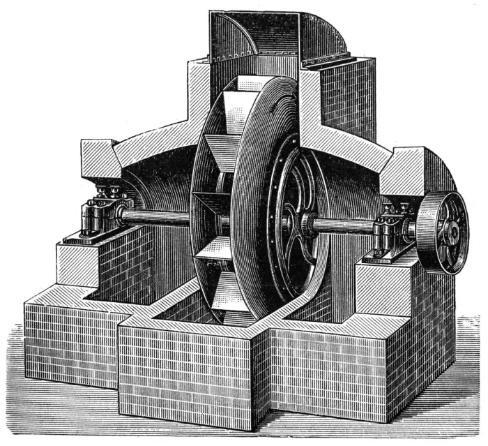 Framed Print : Wall mounted fan Framed Print : Wall mounted fan