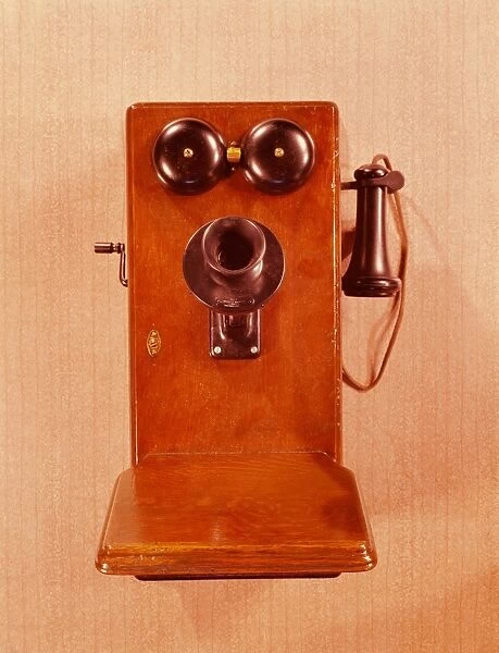 Wall mounted telephone