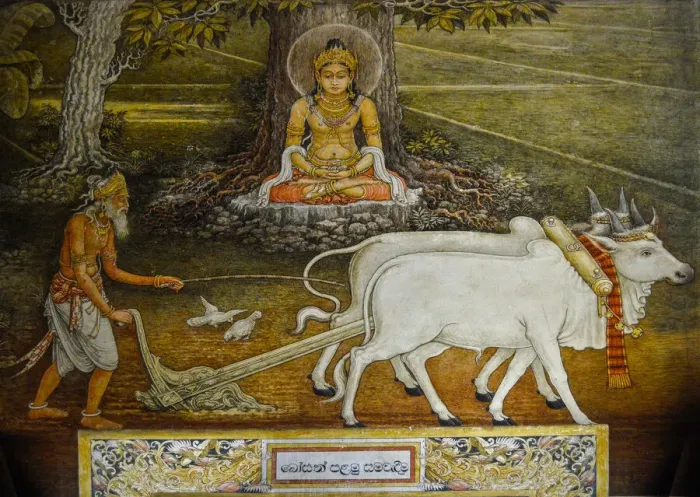 Framed Print : Wall Paintings in the Shrine at Kelaniya Temple Framed Print : Wall Paintings in the Shrine at Kelaniya Temple