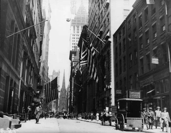Framed Print : Wall Street Framed Print : Wall Street