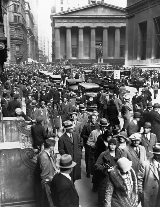Framed Print : Wall Street After Crash Framed Print : Wall Street After Crash
