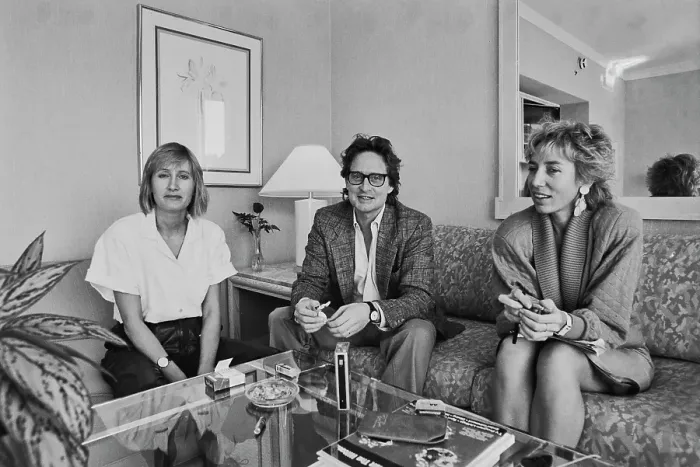 Framed Print : Wall Street Press Junket, 1987 Framed Print : Wall Street Press Junket, 1987